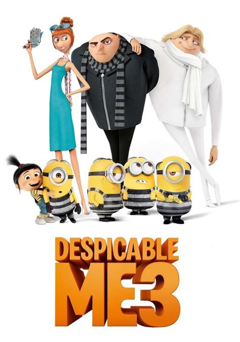 Despicable Me 3 (2017) 1080pSynopsis Gru meets his long-lost charming, cheerful, and more successful twin brother Dru who wants to team up with him for one last criminal heist. . Despicable me 3 full movie in english